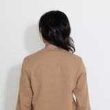 The North Face Heritage Patch Sweatshirt for Women in Brown