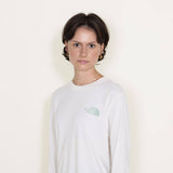The North Face Sleeve Hit Long Sleeve T-Shirt for Women in White
