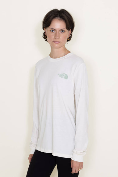 The North Face Sleeve Hit Long Sleeve T-Shirt for Women in White