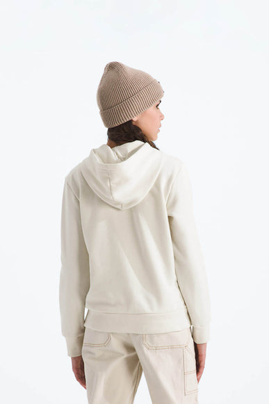 The North Face Teen Evolution Half Dome Hoodie in White Dune