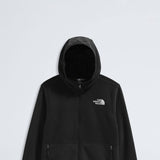 The North Face Youth Glacier Full Zip Jacket in Black