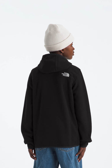 The North Face Youth Glacier Full Zip Jacket in Black