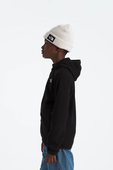 The North Face Youth Glacier Full Zip Jacket in Black