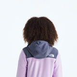 The North Face Youth Glacier Full Zip Jacket in Lilac