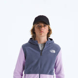 The North Face Youth Glacier Full Zip Jacket in Lilac