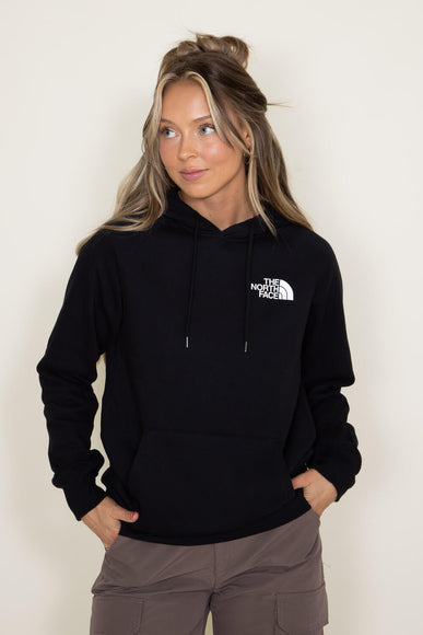 The North Face Box NSE Hoodie for Women in Black Ombre