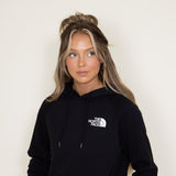 The North Face Box NSE Hoodie for Women in Black Ombre