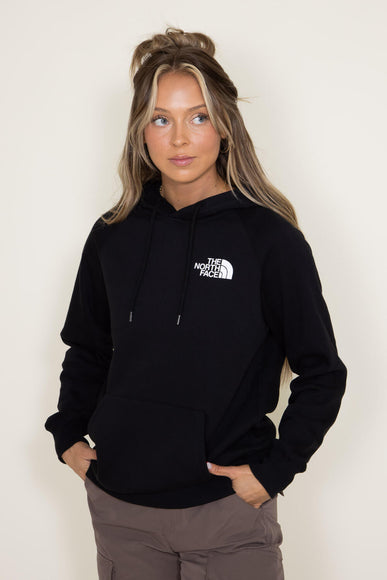 The North Face Box NSE Hoodie for Women in Black Ombre
