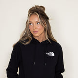 The North Face Box NSE Hoodie for Women in Black Ombre