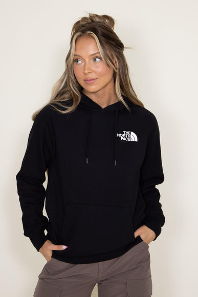 The North Face Box NSE Hoodie for Women in Black Ombre