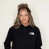 The North Face Box NSE Hoodie for Women in Black Ombre