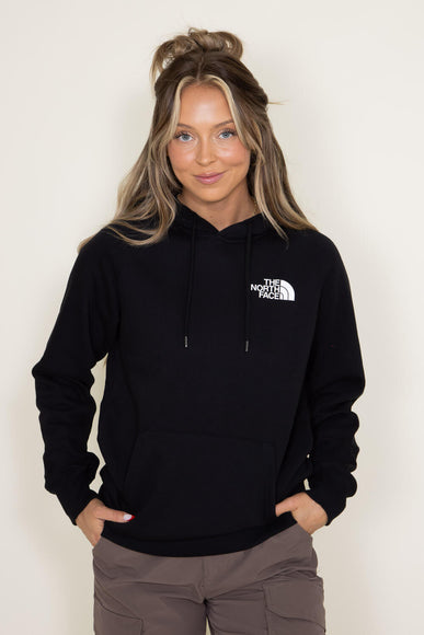 The North Face Box NSE Hoodie for Women in Black Ombre