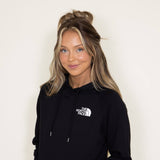 The North Face Box NSE Hoodie for Women in Black Ombre