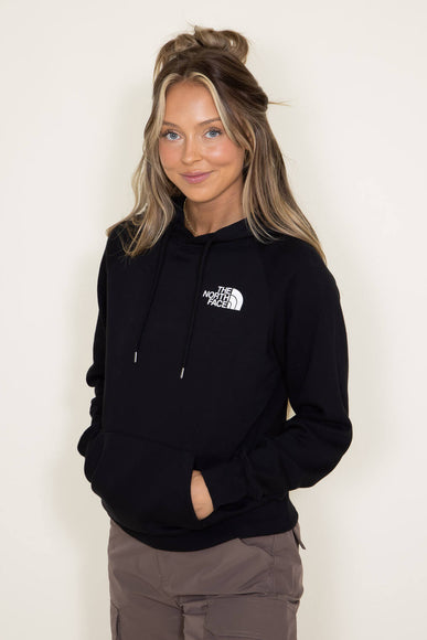 The North Face Box NSE Hoodie for Women in Black Ombre