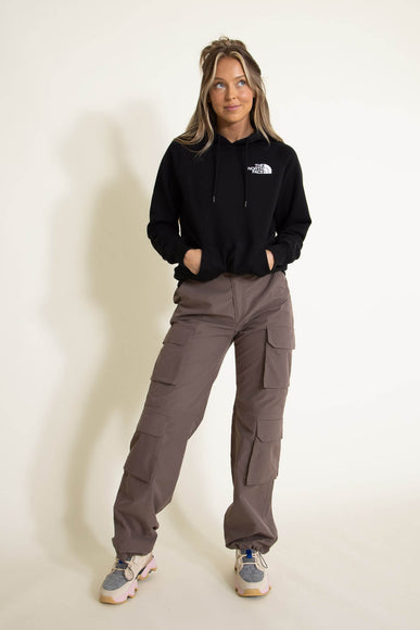 The North Face Box NSE Hoodie for Women in Black Ombre