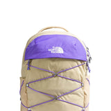 The North Face Borealis Backpack in Gravel/Purple