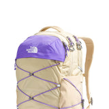 The North Face Borealis Backpack in Gravel/Purple