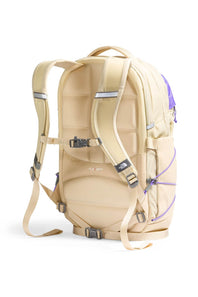 The North Face Borealis Backpack in Gravel/Purple