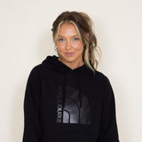 The North Face Jumbo Half Dome Hoodie for Women in Black 