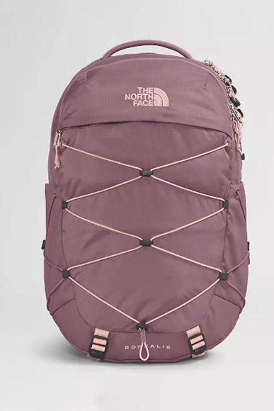 The North Face Borealis Laptop Backpack for Women in Fawn Grey/Pink 