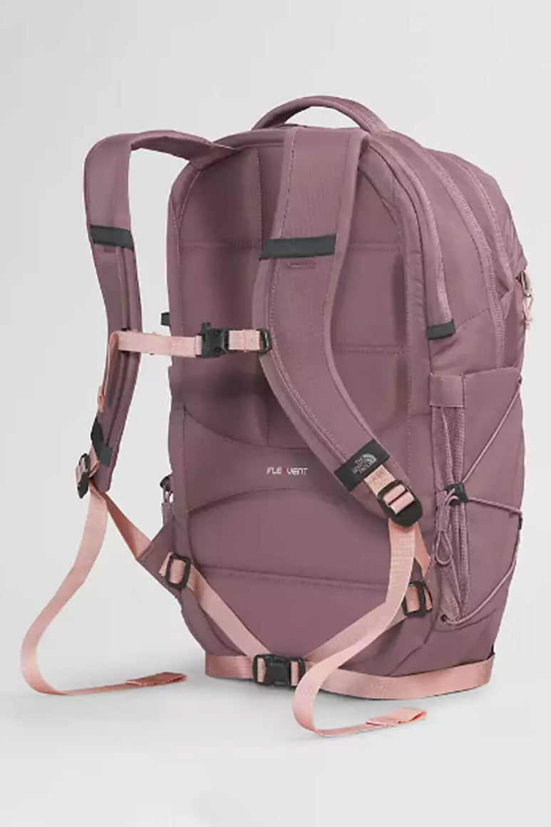The North Face Borealis Laptop Backpack for Women in Fawn Grey/Pink