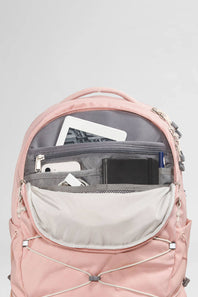 The North Face Borealis Backpack for Women in Pink Moss