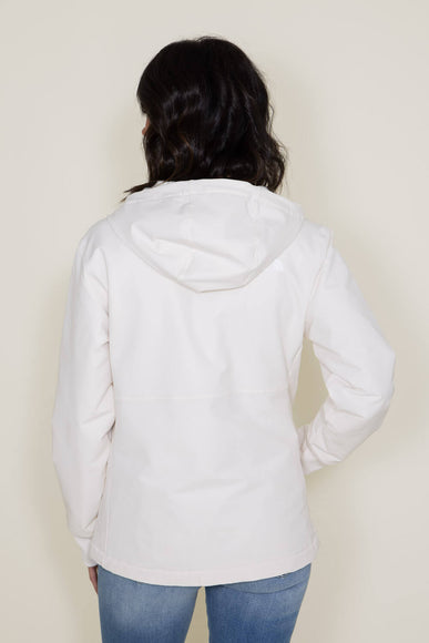 The North Face Shelbe Raschel Hoodie Jacket for Women in Gardenia White