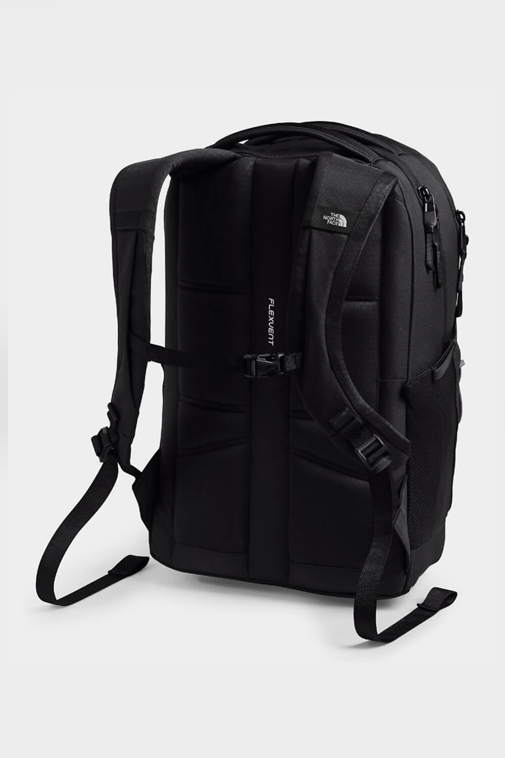 black and silver jester north face backpack The Women's Everyday Laptop The thoughtful design includes dual water bottle pockets and a front compartment with dedicated spaces for pens and pencils Women's Jester Luxe Sports
