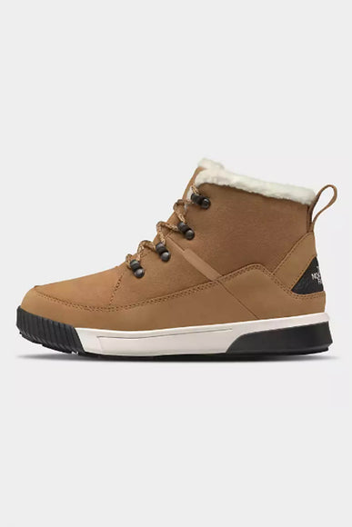 The North Face Sierra Lace Waterproof Mid Booties for Women in Brown