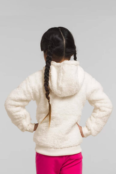 The North Face Youth Suave Oso Full Zip Hooded Jacket for Girls in White
