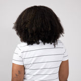 Thread & Supply Asher Striped T-Shirt for Women in White Black