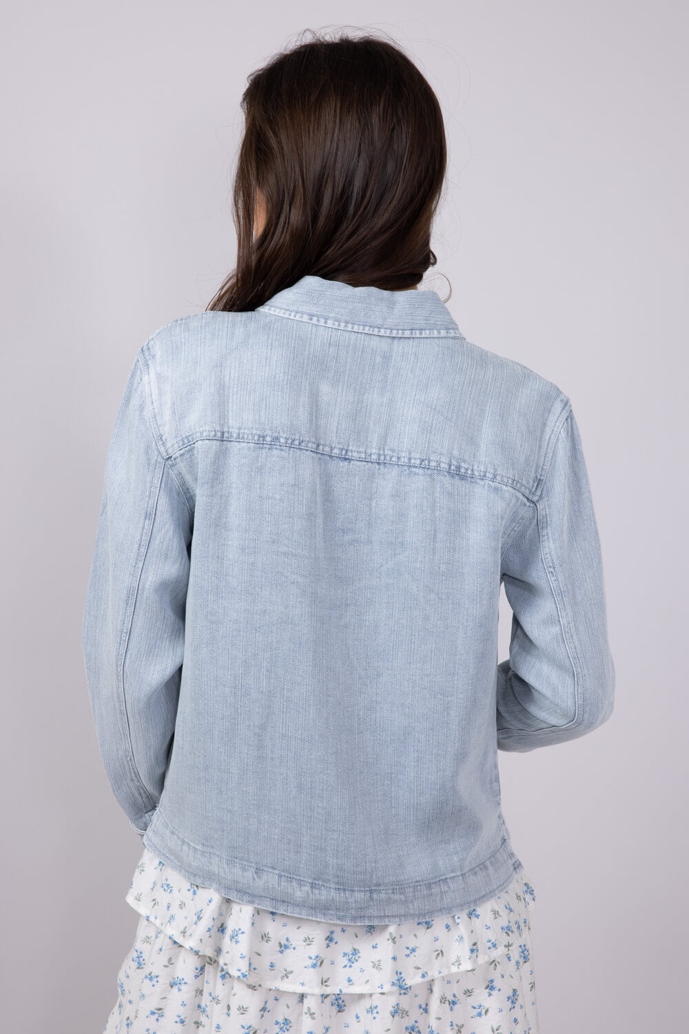 Thread & Supply Jackie Denim Jacket for Women in Light Wash