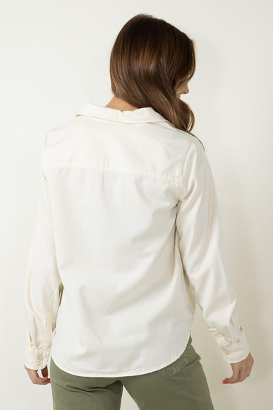 Thread & Supply Logan Button Up Shirt for Women in Off White