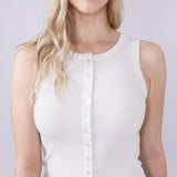 Thread & Supply Luella Tank Top for Women in Ivory
