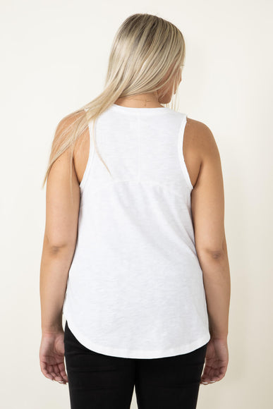 Thread & Supply Manning Tank Top for Women in White