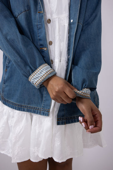 Thread & Supply Miriam Denim Jacket for Women in Medium Wash