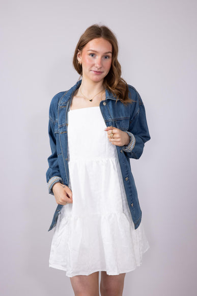 Thread & Supply Miriam Denim Jacket for Women in Medium Wash