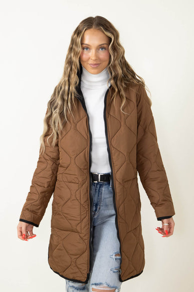 Thread & Supply Nixie Jacket for Women in Black/Brown
