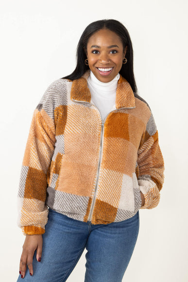 Thread & Supply Odin Jacket in Copper Brown Plaid