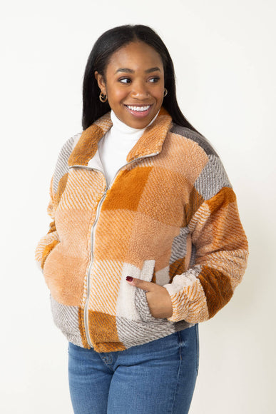 Thread & Supply Odin Jacket in Copper Brown Plaid