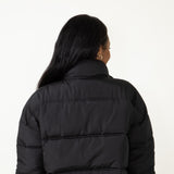 Thread & Supply Lean On Me Puffer Coat in Black