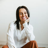 Thread & Supply Riley Button Up Shirt for Women in White 