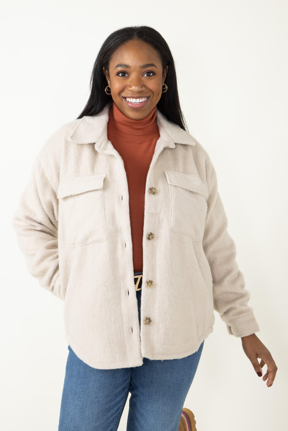 Thread & Supply Traverse City Jacket for Women in Ivory