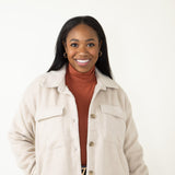 Thread & Supply Traverse City Jacket for Women in Ivory
