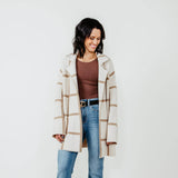 Thread & Supply Zane Cardigan Coat for Women in Ivory