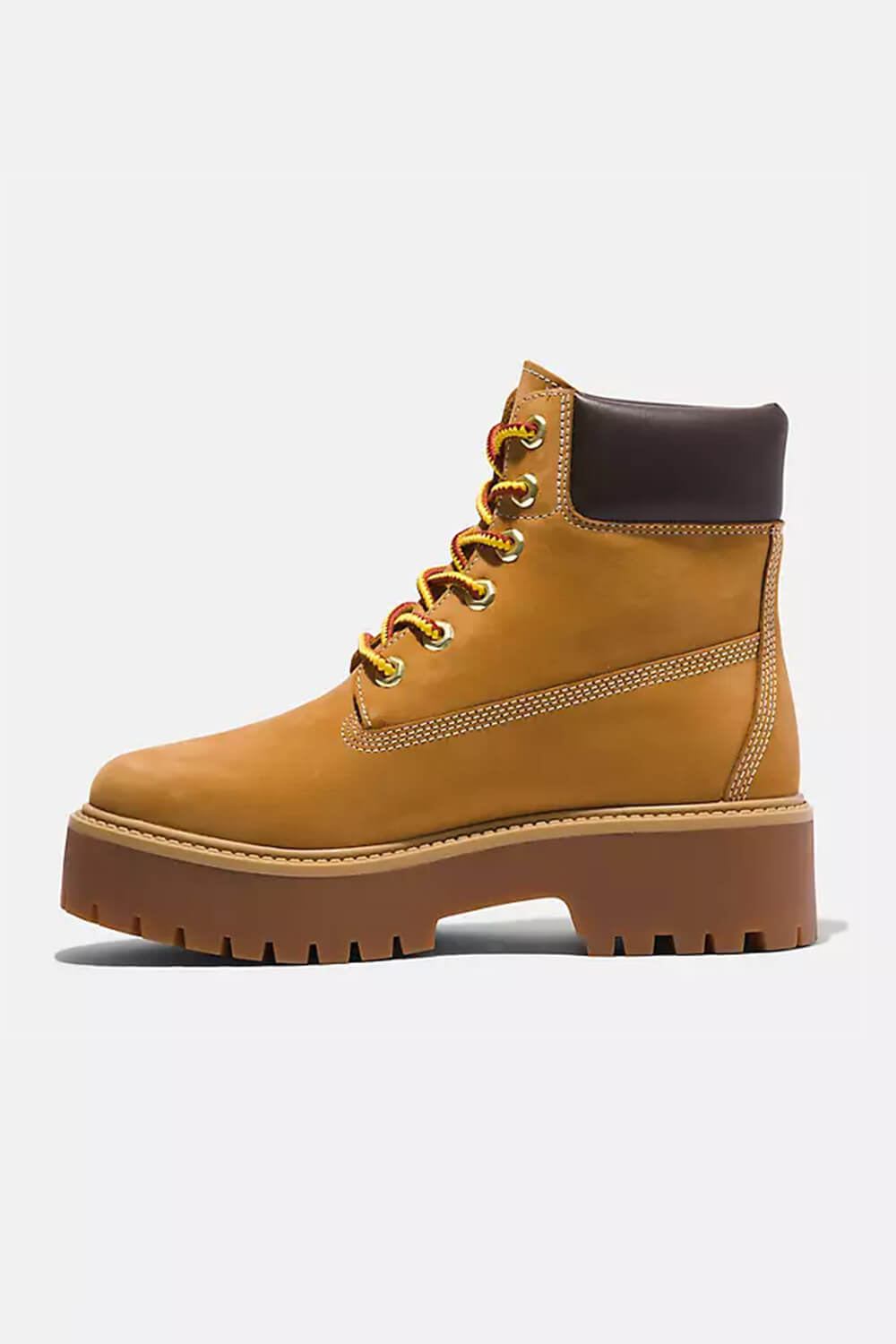 Timberland Stone Street Combat Booties for Women in Brown