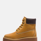 Timberland Stone Street Combat Booties for Women in Brown