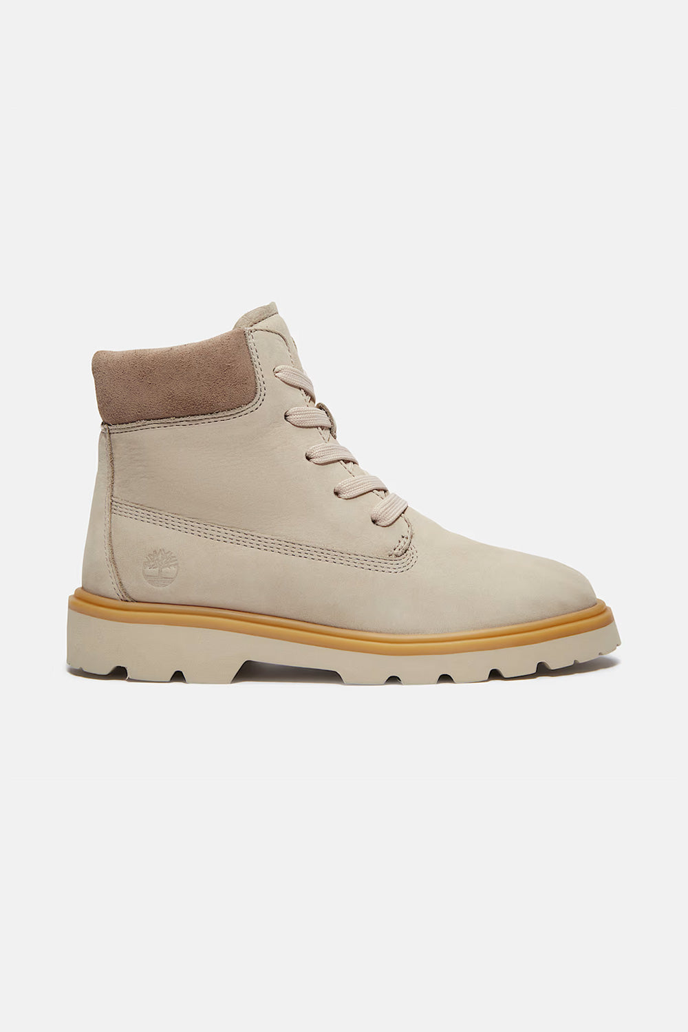 Timberland Rowan Way Laced Boot for Women in Light Taupe Nubuck