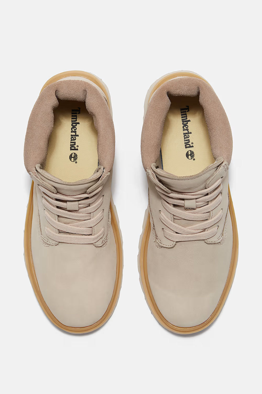 Timberland Rowan Way Laced Boot for Women in Light Taupe Nubuck