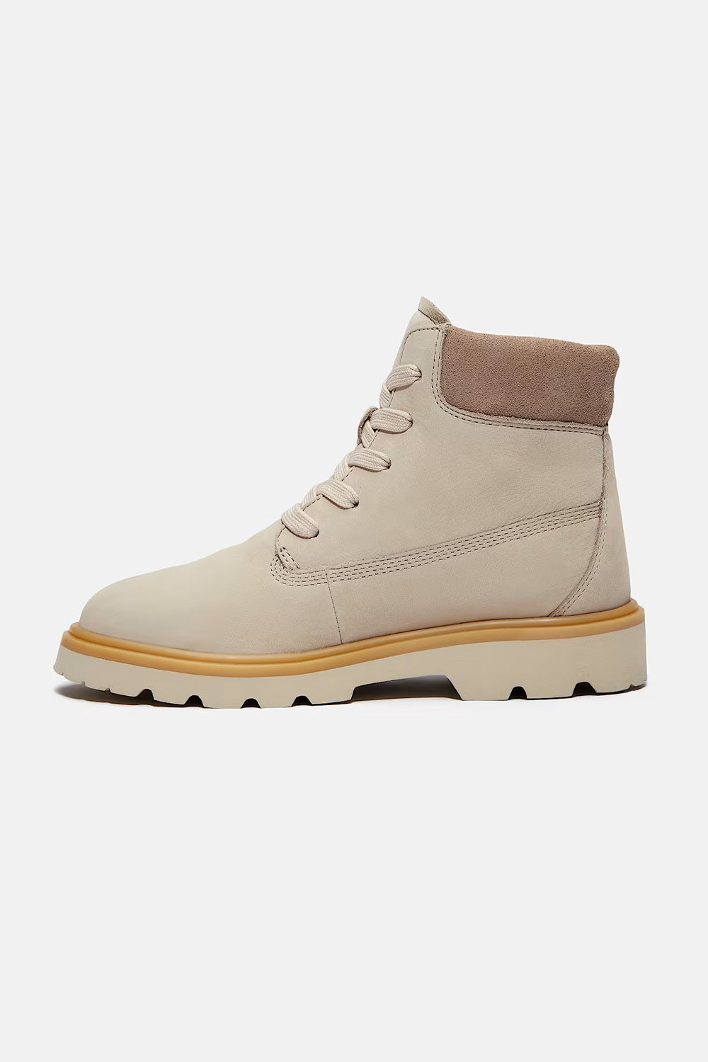 Timberland Rowan Way Laced Boot for Women in Light Taupe Nubuck